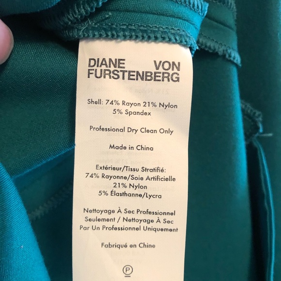 NWOT DVF fit and flare Ivana dress (with pockets) - Picture 8 of 8